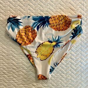 High waisted swim bottoms
